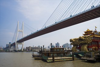 Shanghai, the Nanpu Bridge