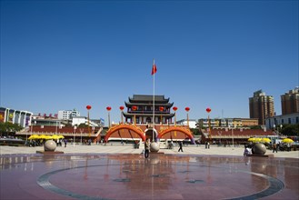 South Gate Plaza, Yinchuan in Ningxia