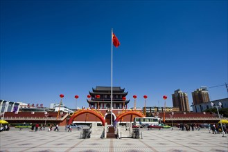 South Gate Plaza, Yinchuan in Ningxia