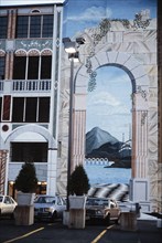 Cuchi White, Façade en trompe l'oeil, États-Unis, 1983