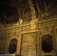 Décor de la Galerie d'Apollon au Musée du Louvre