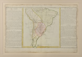 Map of Peru that belonged to Bonaparte