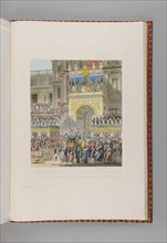 Les hommages et félicitations de tous les corps de l'Etat au mariage de Napoléon 1er et Marie-Louis d'Autriche
