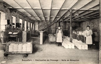 Fabrication du fromage
Roquefort-sur-Soulzon