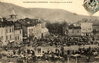 Jour de foire
Villefranche-de-Rouergue