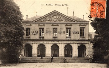 Town hall
Matha