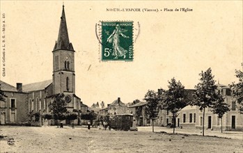Church place
Nieuil-L'-Espoir