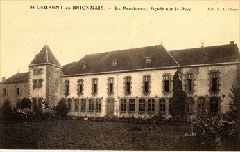 Le pensionnat
Saint-Laurent-en-Brionnais