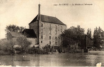 Le moulin et l'abreuvoir
Sainte-Croix