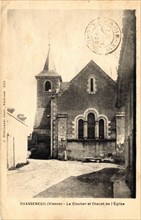 Clocher et chevet de l'église
Chasseneuil-du-Poitou