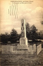 War memorial
Fontaine-le-Comte
