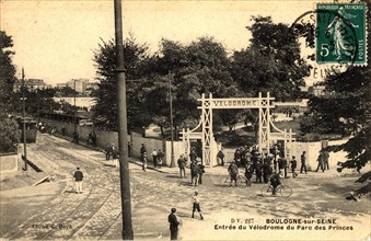 Boulogne-Billancourt, 
Parc des Princes' gateway