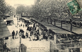 Boulogne-Billancourt,
Market