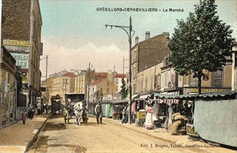 Gennevilliers,
Market