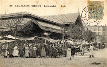 Levallois-Perret,
Le marché