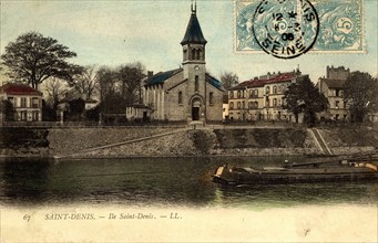 Ile-Saint-Denis,
Eglise