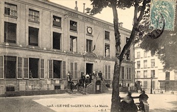 Pré-Saint-Gervais, 
Town hall