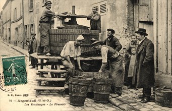 Argenteuil,
Wine press