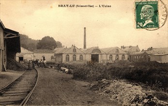 Bray-et-Lu,
Usine