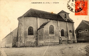Chauvry,
Eglise