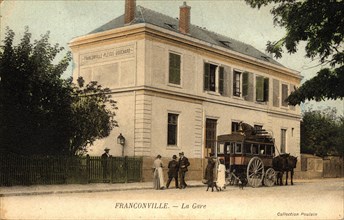 Franconville,
La gare