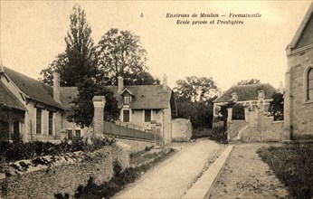 Frémainville,
Private school and presbytery
