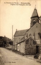 Frémainville,
L'église et le presbytère