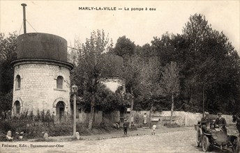 Marly-la-Ville,
La pompe à eau