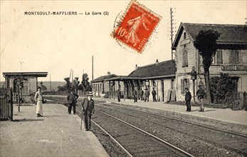 Montsoult,
La gare