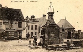Roche-Guyon,
Fontaine