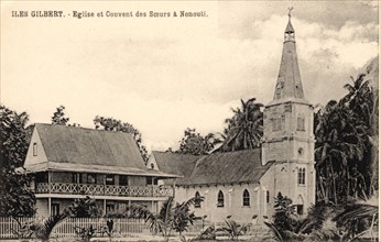 Iles-Gilbert,
Eglise et couvent des soeurs