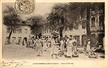 Saint-Pierre,
Market