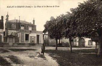 Malay-le-Grand,
Post office