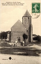 Plessis-Saint-Jean,
Church