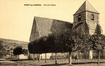 Pont-sur-Vanne,
Eglise