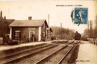 Santeuil,
Railway station