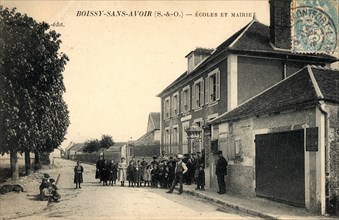 Boissy-Sans-Avoir,
School and town hall