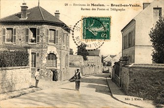 BRUEIL-EN-VEXIN,
Post office