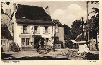 FOISSAC,
Post office