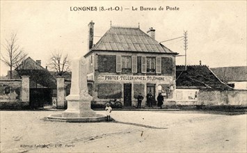 LONGNES,
Post office