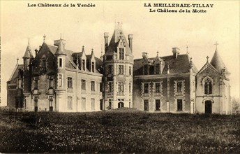 LA MEILLERAIE-TILLAY, Le château de la Motte