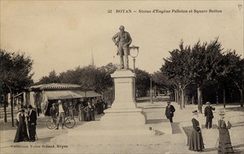 Royan, la statue d'Eugène Pelletan