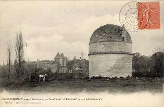 DAIGNAC. Département : Gironde (33). Region: Nouvelle-Aquitaine (formerly Aquitaine)