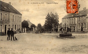 SAINT-MARTIN-DU-PUY. Département : Gironde (33). Region: Nouvelle-Aquitaine (formerly Aquitaine)