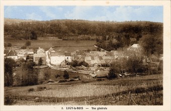 LUCY-LE-BOIS. Département : Yonne (89). Région : Bourgogne-Franche-Comté (anciennement Bourgogne)