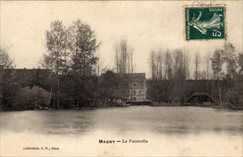 MAGNY. Département : Yonne (89). Region: Bourgogne-Franche-Comté (formerly Bourgogne)