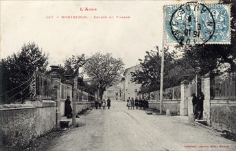 MONTREDON-DES-CORBIERES. Département : Aude (11). Region: Grand Est (formerly Champagne-Ardenne)