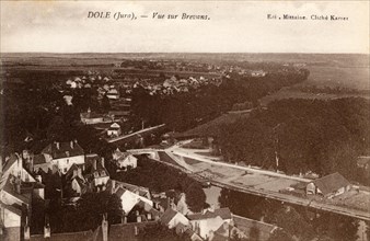 BREVANS. Département : Jura (39). Région : Région : Bourgogne-Franche-Comté (anciennement