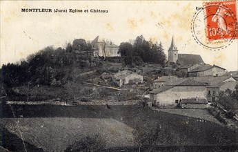 MONTFLEUR. Département : Jura (39). Région : Région : Bourgogne-Franche-Comté (anciennement