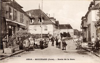 MOUCHARD. Département : Jura (39). Région : Région : Bourgogne-Franche-Comté (anciennement